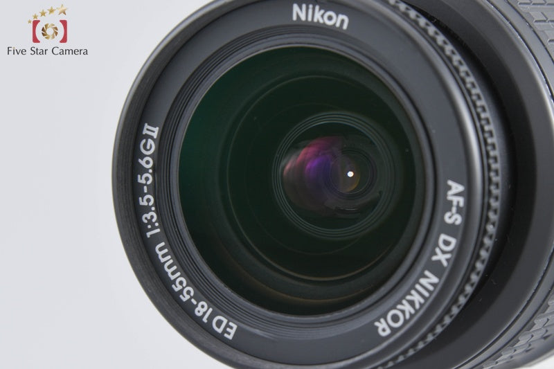 "Shutter count 5,527" Nikon D40 Black 6.1 MP Digital SLR Camera 18-55 Lens