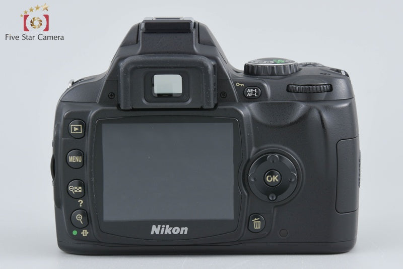 "Shutter count 5,527" Nikon D40 Black 6.1 MP Digital SLR Camera 18-55 Lens