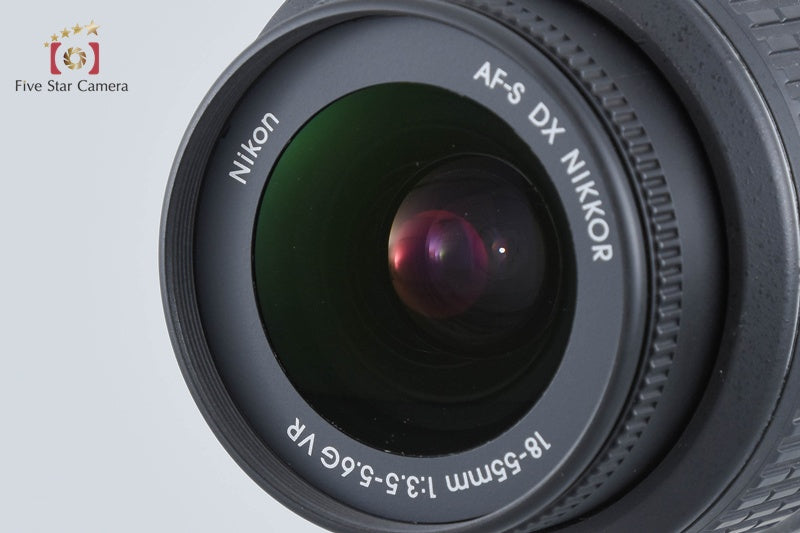 "Shutter count 1,169" Nikon D5000 12.3 MP DSLR Camera 18-55 VR Lens