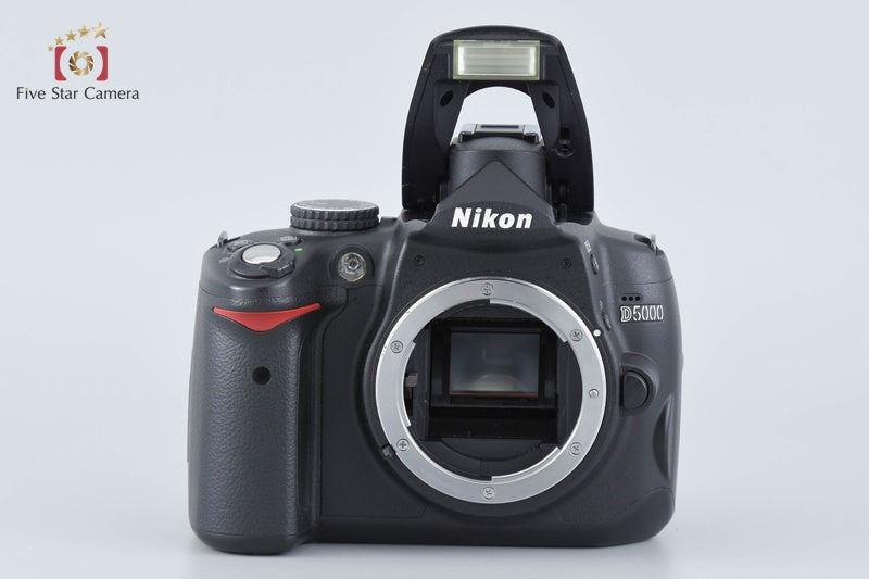 "Shutter count 1,169" Nikon D5000 12.3 MP DSLR Camera 18-55 VR Lens