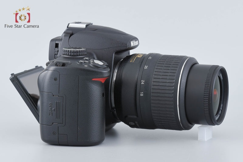 "Shutter count 1,169" Nikon D5000 12.3 MP DSLR Camera 18-55 VR Lens