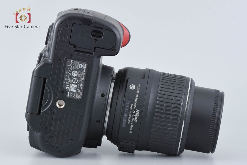 "Shutter count 1,169" Nikon D5000 12.3 MP DSLR Camera 18-55 VR Lens