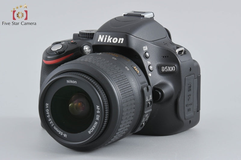 "Count 2,396" Nikon D5100 16.2 MP SLR Digital Camera 18-55 VR Lens [Very Good]