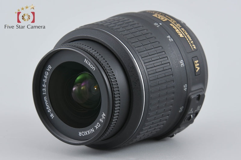 "Shutter count 2,412" Nikon D5200 Black 24.1 MP DSLR Camera 18-55 VR Lens