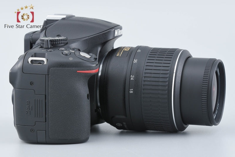 Nikon D5200 Black 24.1 MP DSLR Camera 18-55 VR Lens