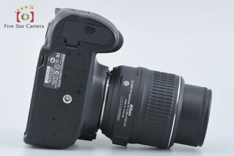 Nikon D5200 Black 24.1 MP DSLR Camera 18-55 VR Lens