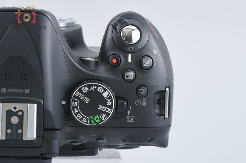 Nikon D5200 Black 24.1 MP DSLR Camera 18-55 VR Lens