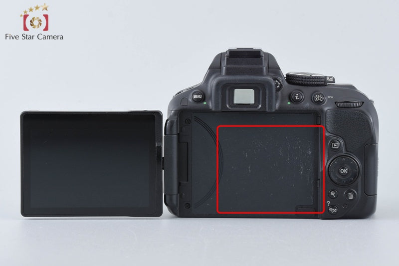 Nikon D5300 Black 24.2 MP DSLR Camera Body