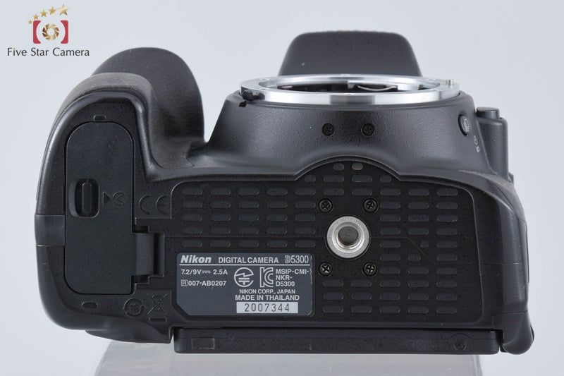 Nikon D5300 Black 24.2 MP DSLR Camera Body