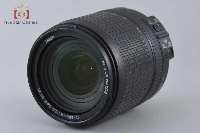 "Count 2,093" Nikon D5300 Black 24.2 MP DSLR Camera 18-140 VR Lens w/ Box