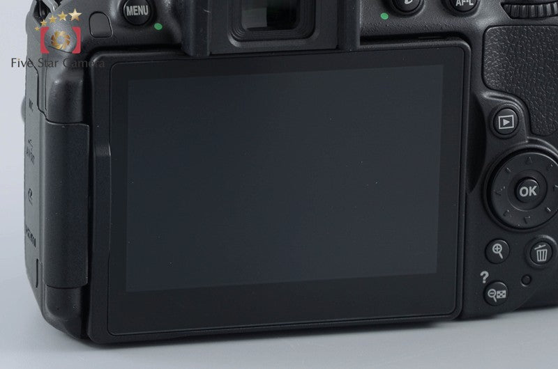 "Count 698" Nikon D5300 Black 24.2 MP DSLR 18-55 55-200 Lenses [Very Good]