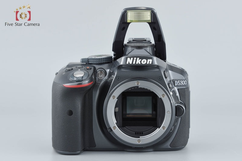 "Count 336" Nikon D5300 Gray 24.2 MP DSLR Camera AF-S DX 18-105 G ED VR Lens