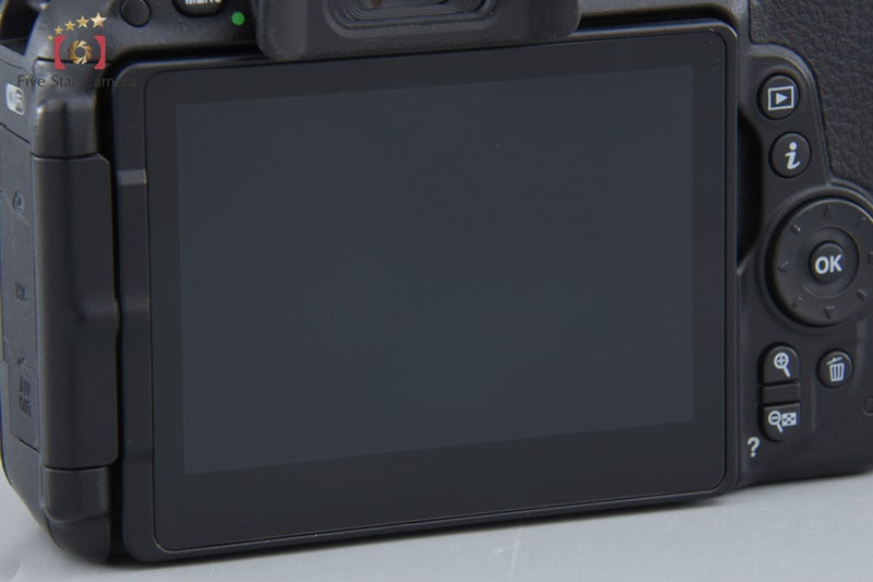 Very Good!! Nikon D5500 Black 24.2 MP Digital SLR Camera Body