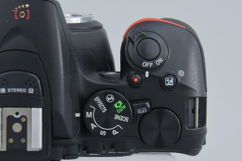 Very Good!! Nikon D5500 Black 24.2 MP Digital SLR Camera Body