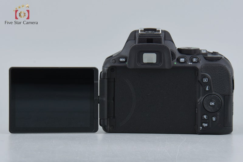 Very Good!! Nikon D5500 Black 24.2 MP Digital SLR Camera Body