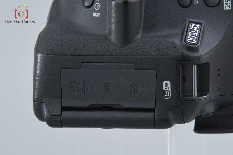 Very Good!! Nikon D5500 Black 24.2 MP Digital SLR Camera Body