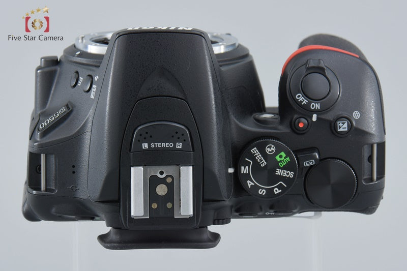 Very Good!! Nikon D5500 Black 24.2 MP Digital SLR Camera Body