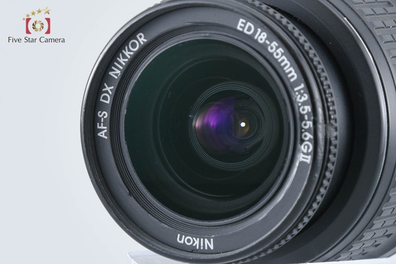 Nikon D5500 Black 24.2 MP DSLR + AF-S DX NIKKOR 18-55mm f/3.5-5.6 G II ED