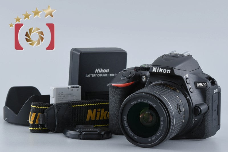 Nikon D5600 24.2 MP SLR Digital Camera 18-55 VR Lens