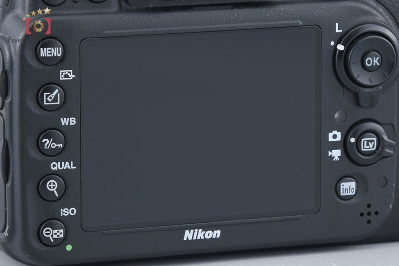 "Count 3,171" Nikon D600 24.3 MP Full Frame Digital SLR Camera Body [Very Good]