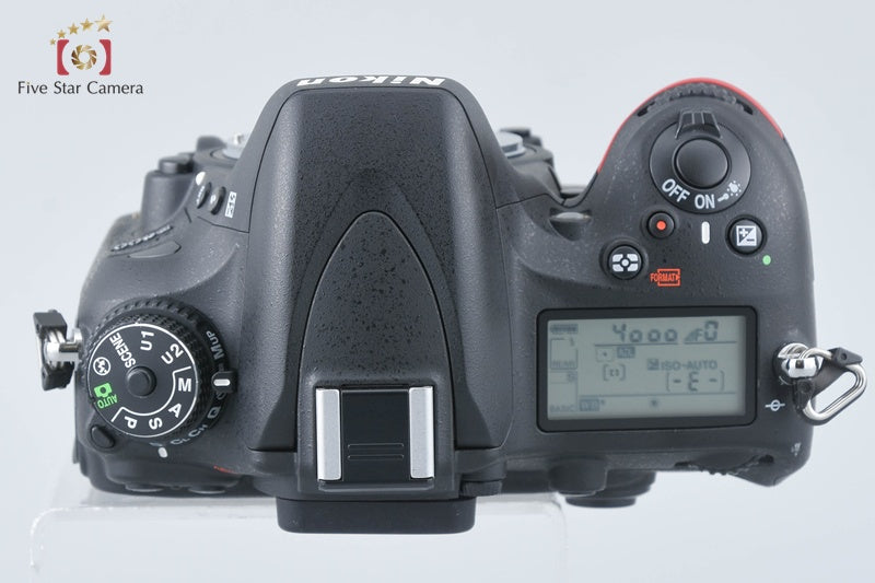 "Count 3,171" Nikon D600 24.3 MP Full Frame Digital SLR Camera Body [Very Good]