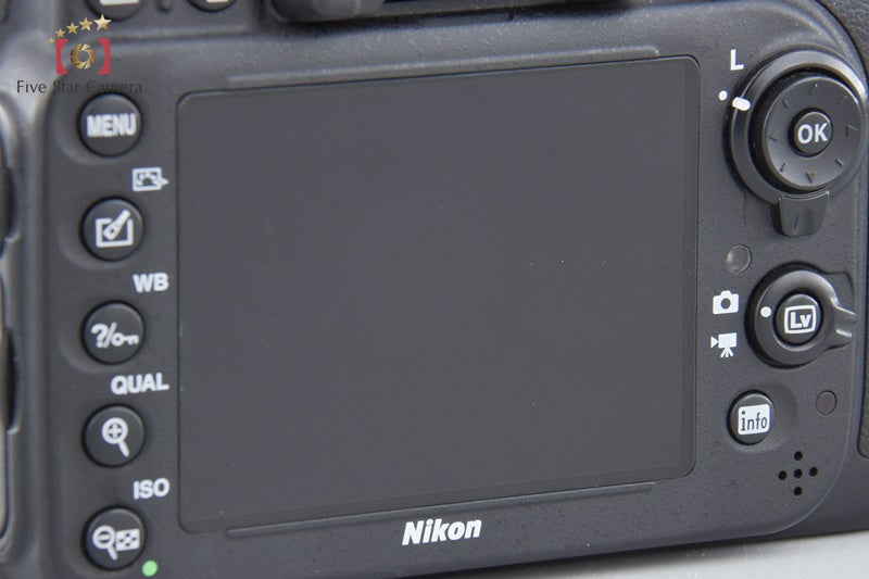 "Count 5,661" Nikon D610 24.3 MP Full Frame DSLR Camera Body w/ Box [Near Mint]