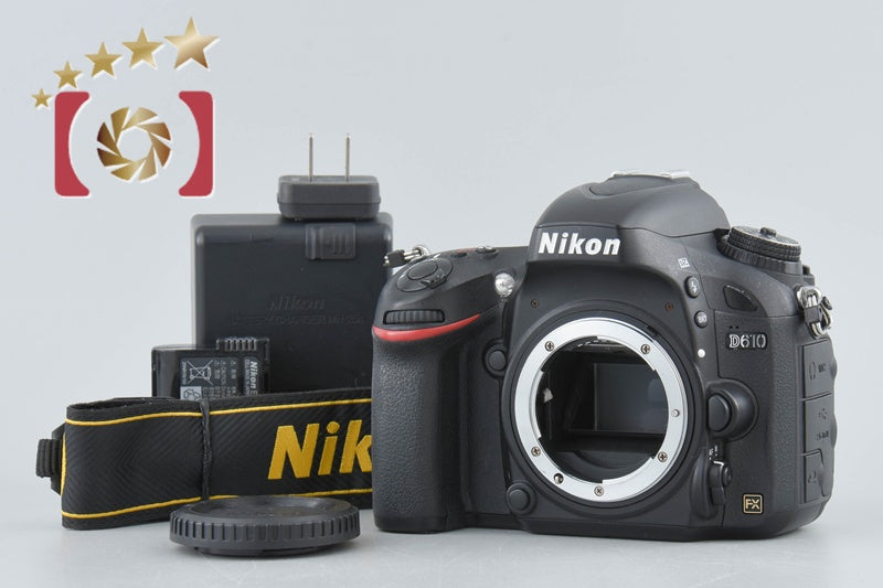 Nikon D610 24.3 MP Full Frame DSLR Camera Body