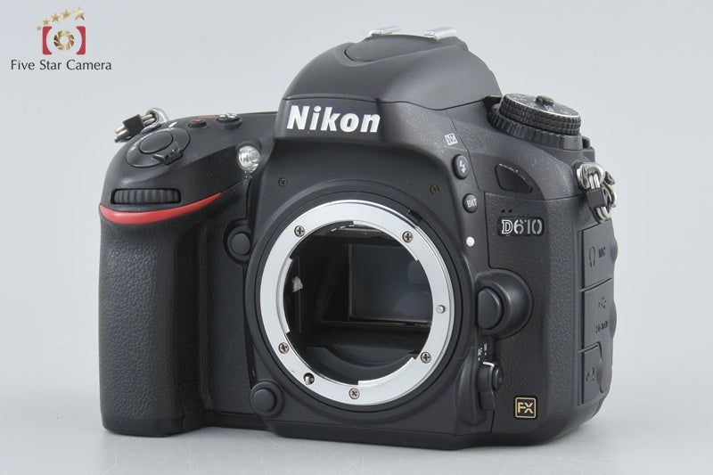 Nikon D610 24.3 MP Full Frame DSLR Camera Body