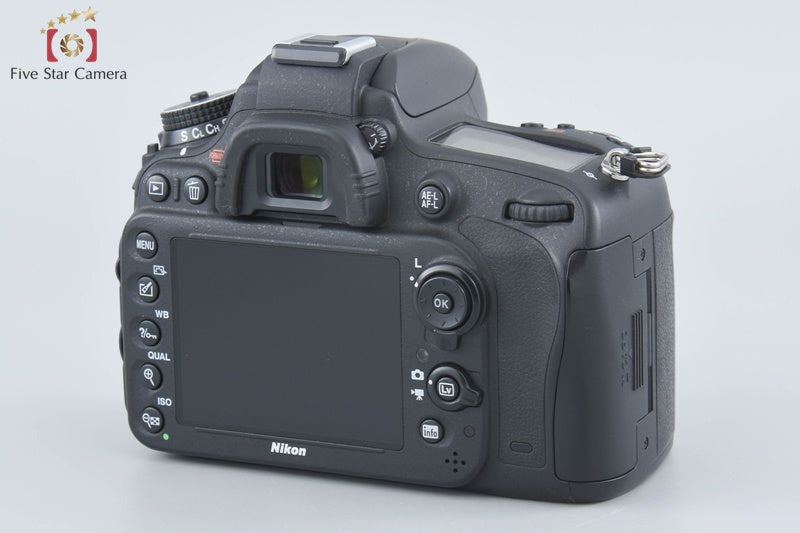 "Shutter count 406" Nikon D610 24.3 MP Full Frame DSLR Camera Body