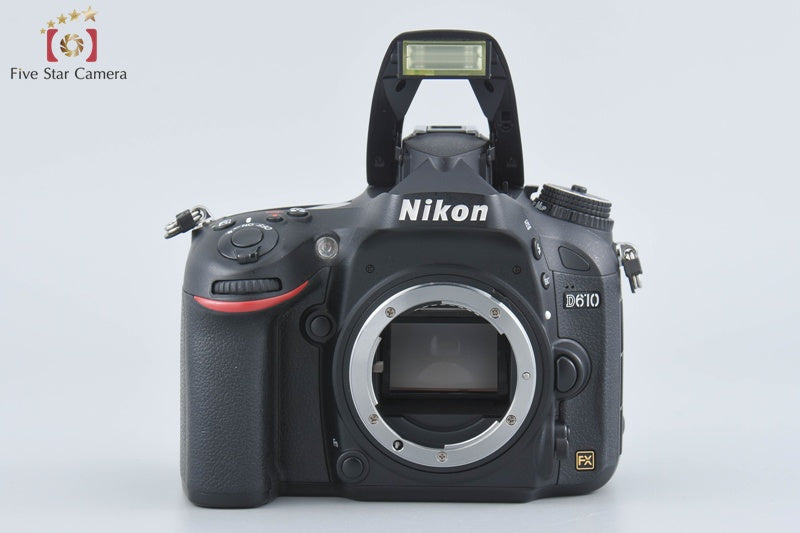 "Shutter count 406" Nikon D610 24.3 MP Full Frame DSLR Camera Body