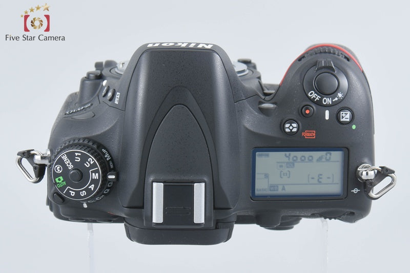 "Shutter count 406" Nikon D610 24.3 MP Full Frame DSLR Camera Body