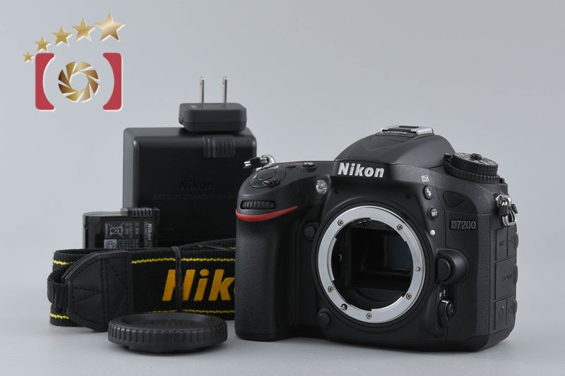 Nikon D7200 24.2 MP Digital SLR Camera Body [Excellent]