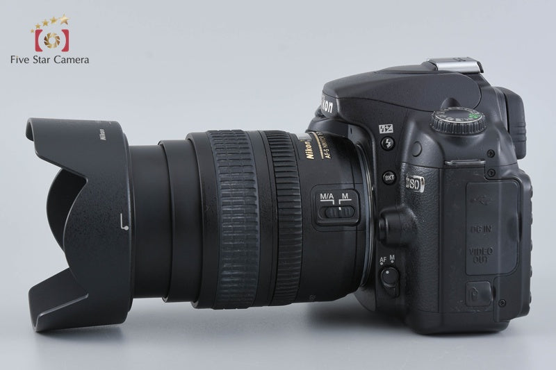 "Count 5,468" Nikon D80 10.2 MP DSLR + AF-S DX NIKKOR 18-70mm f/3.5-4.5 G ED