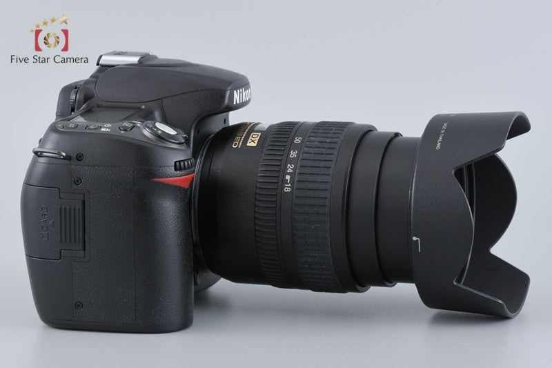 "Count 5,468" Nikon D80 10.2 MP DSLR + AF-S DX NIKKOR 18-70mm f/3.5-4.5 G ED