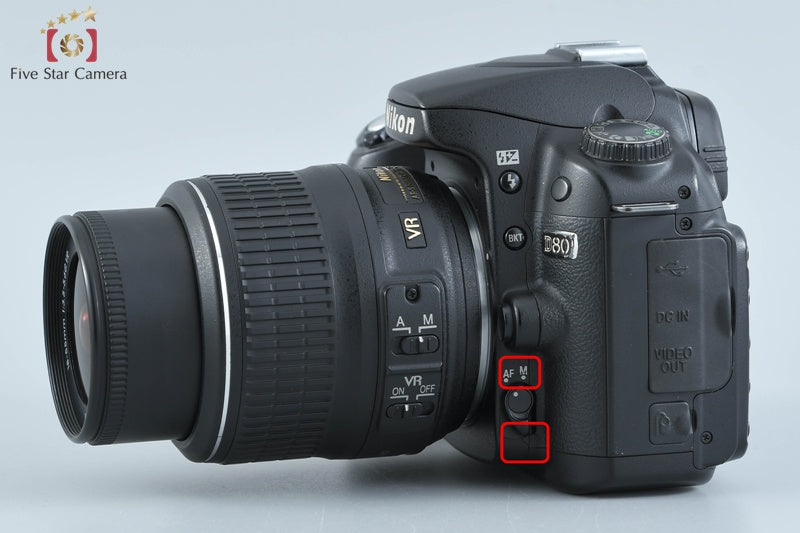 Nikon D80 10.2 MP Digital SLR Camera 18-55 Lens