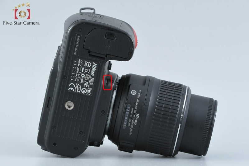 Nikon D80 10.2 MP Digital SLR Camera 18-55 Lens