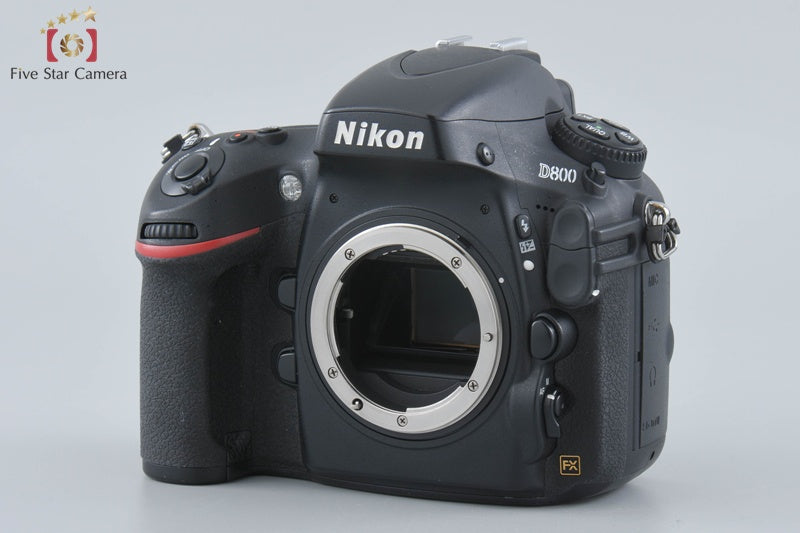 Nikon D800 36.3 MP Full Frame Digital SLR Camera Body