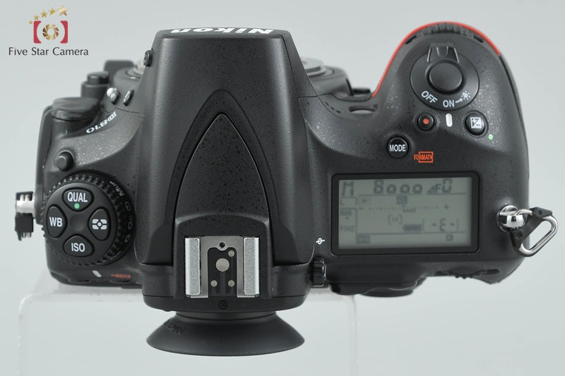 Nikon D810 36.3 MP Full Frame Digital SLR Camera Body w/ Box [Excellent]