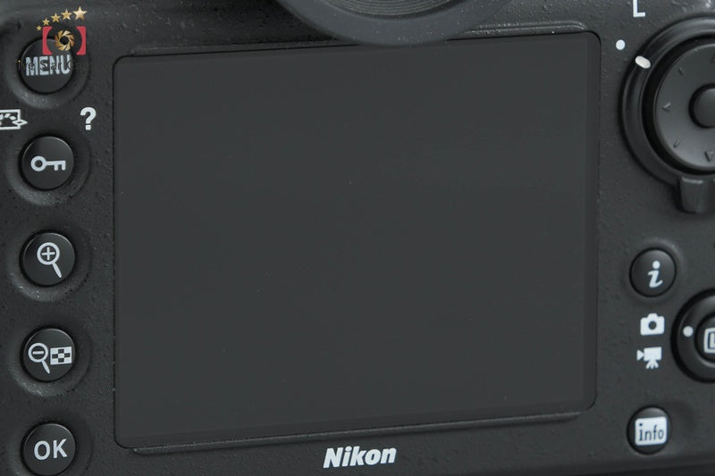 Nikon D810 36.3 MP Full Frame Digital SLR Camera Body w/ Box [Excellent]