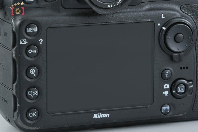 Nikon D810 36.3 MP Full Frame Digital SLR Camera Body