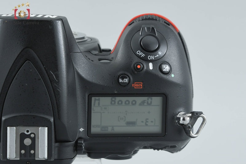 Nikon D810 36.3 MP Full Frame Digital SLR Camera Body