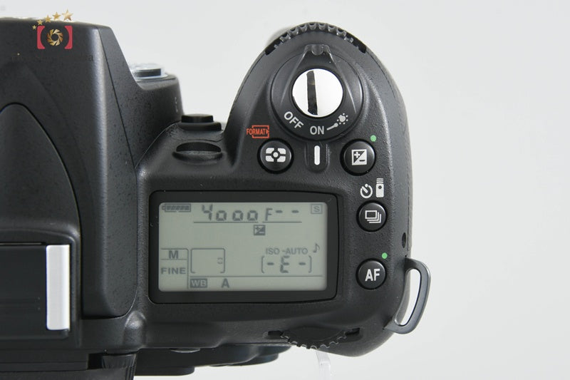 "Shutter count 5,408" Nikon D90 12.3 MP DSLR Camera Body [Very Good]