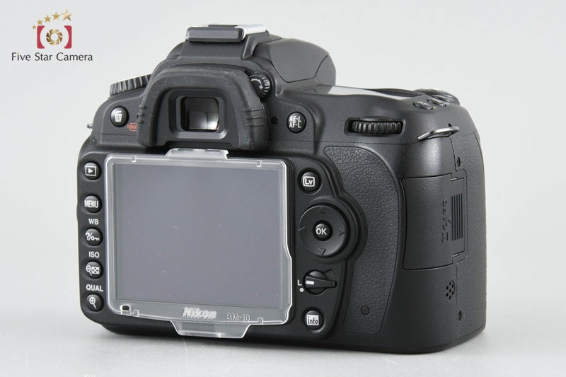 "Shutter count 5,408" Nikon D90 12.3 MP DSLR Camera Body [Very Good]