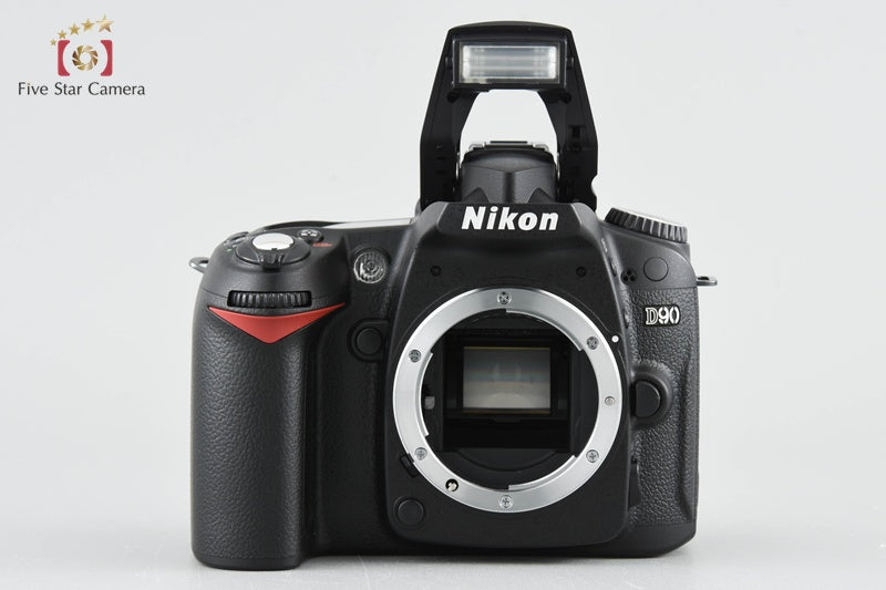 "Shutter count 5,408" Nikon D90 12.3 MP DSLR Camera Body [Very Good]