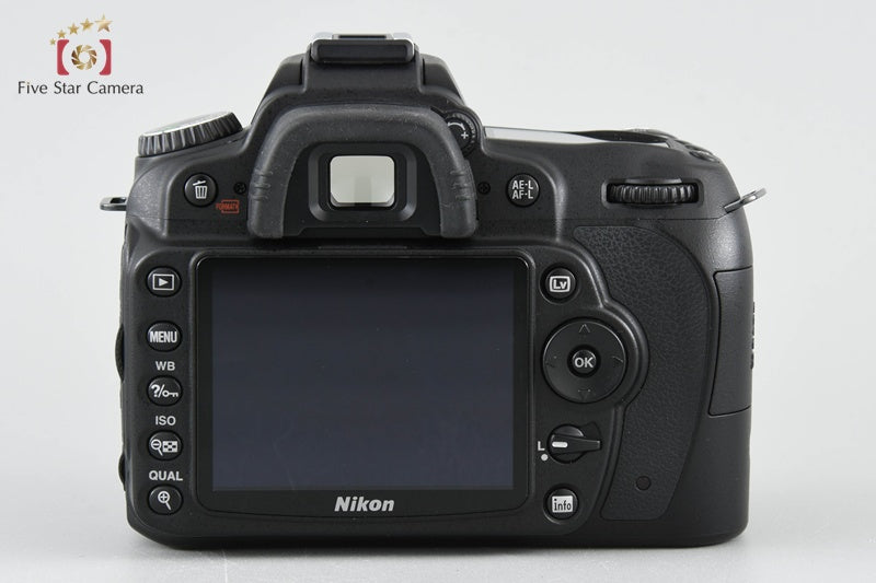"Shutter count 5,408" Nikon D90 12.3 MP DSLR Camera Body [Very Good]