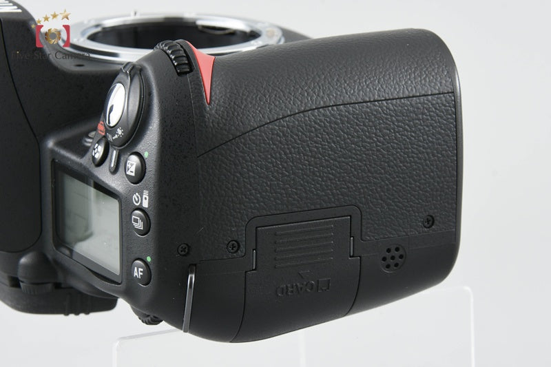 "Shutter count 5,408" Nikon D90 12.3 MP DSLR Camera Body [Very Good]