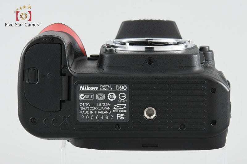"Shutter count 5,408" Nikon D90 12.3 MP DSLR Camera Body [Very Good]