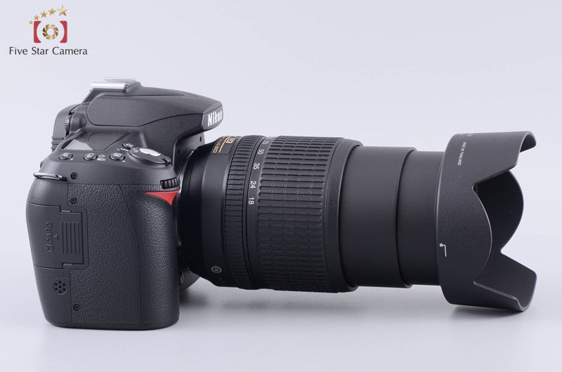 "Count 706" Nikon D90 12.3 MP DSLR Camera AF-S DX 18-105 G VR Lens [Very Good]