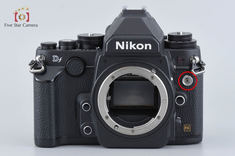 "Count 2,520" Nikon Df Black 16.2 MP Full Frame Digital SLR Camera Body