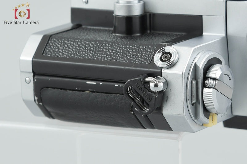 Nikon F Eye Level Silver Mid Model 35mm SLR Film Camera Body